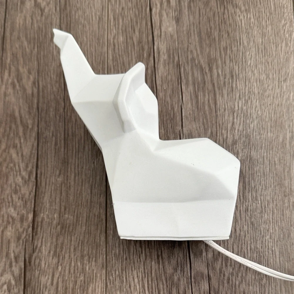 Restoration Hardware Modern Safari Animal Porcelain Nightlight - Elephant
